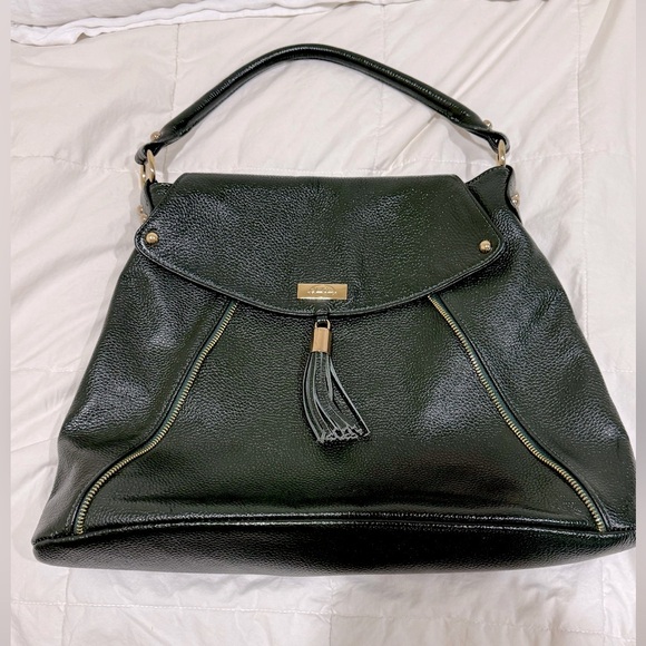 Onna Ehrlich Beautiful Green Pebbled Leather bag. Like new - Picture 6 of 10